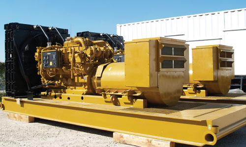 Industrial power generation set