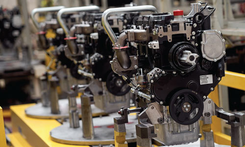 Engine assembly line
